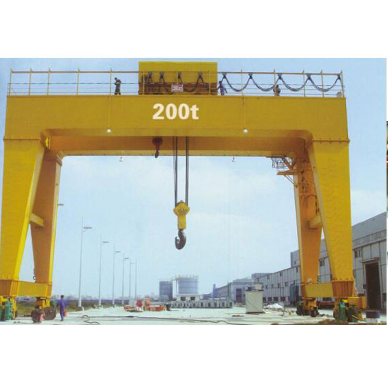 200-400 ton heavy duty travelling overhead gantry crane with shield for sale